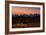 A Couple Watch the Sunset in Praca Do Por Do Sol, Sunset Square, in Sao Paulo-Alex Saberi-Framed Photographic Print