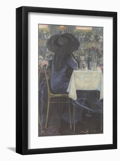 A Couple-Hans Baluschek-Framed Art Print