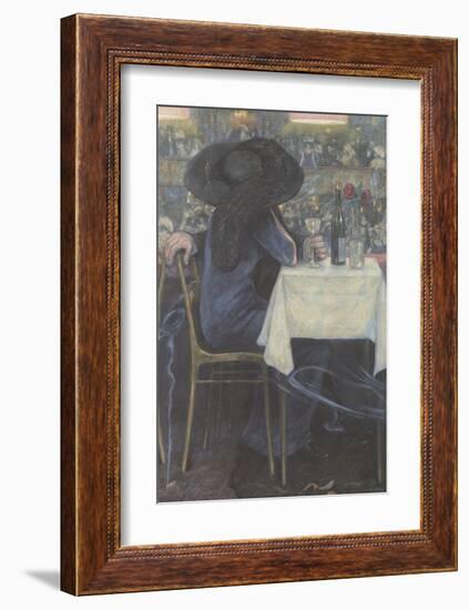 A Couple-Hans Baluschek-Framed Art Print