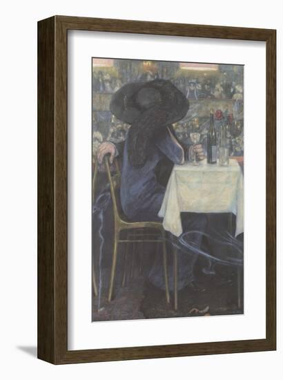 A Couple-Hans Baluschek-Framed Art Print