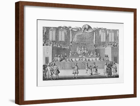 'A Court of Law About 1733', c1733, (1904)-Unknown-Framed Giclee Print