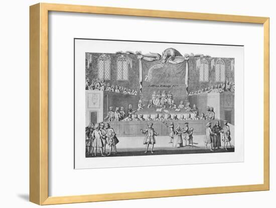 'A Court of Law About 1733', c1733, (1904)-Unknown-Framed Giclee Print