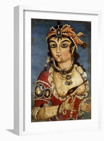 A Courtesan, C. 1830-null-Framed Giclee Print