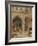 'A Courtyard in Genoa', c1850, (1935)-James Holland-Framed Giclee Print