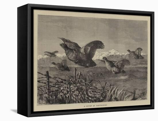 A Covey of Partridges-Harrison William Weir-Framed Premier Image Canvas