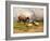 A Cow and Five Sheep, 1887-Thomas Sidney Cooper-Framed Giclee Print