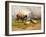 A Cow and Five Sheep, 1887-Thomas Sidney Cooper-Framed Giclee Print