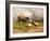 A Cow and Five Sheep, 1887-Thomas Sidney Cooper-Framed Giclee Print