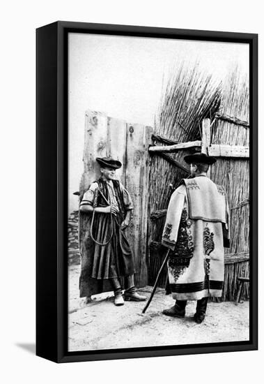 A Cowherd King and His Dwelling Place, Hungary, 1922-AW Cutler-Framed Premier Image Canvas