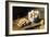 A Crab and a Bowl of Eggs on a Basket, with a Bottle and Half a Lemon-Mary E. Powis-Framed Giclee Print