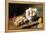 A Crab and a Bowl of Eggs on a Basket, with a Bottle and Half a Lemon-Mary E. Powis-Framed Premier Image Canvas