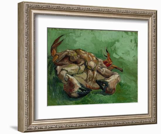 A Crab, Lying on His Back, 1889-Vincent van Gogh-Framed Giclee Print