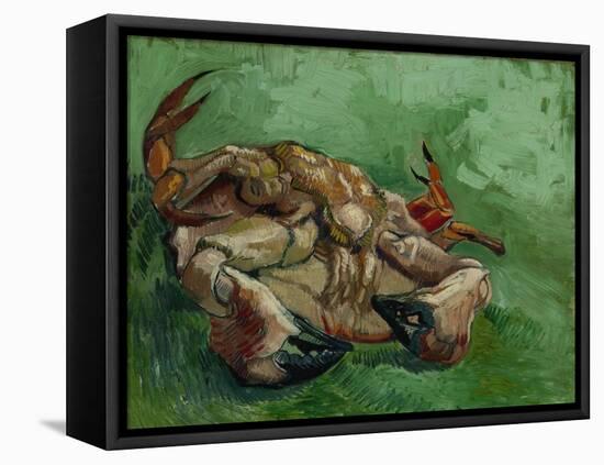 A Crab, Lying on His Back, 1889-Vincent van Gogh-Framed Premier Image Canvas