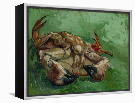 A Crab, Lying on His Back, 1889-Vincent van Gogh-Framed Premier Image Canvas