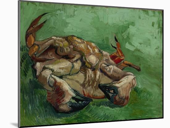 A Crab, Lying on His Back, 1889-Vincent van Gogh-Mounted Giclee Print