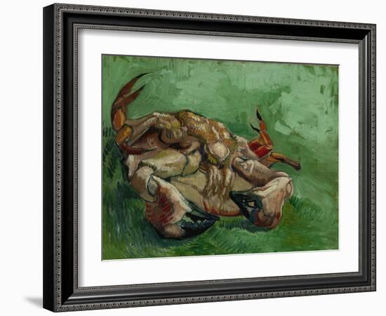 A Crab, Lying on His Back, 1889-Vincent van Gogh-Framed Giclee Print