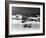 A Crash at the Monaco Grand Prix, 1957-null-Framed Photographic Print