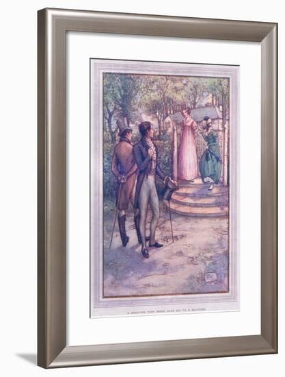 A Creature That Might Have Sat to a Sculptor-Sybil Tawse-Framed Giclee Print