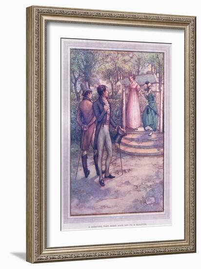 A Creature That Might Have Sat to a Sculptor-Sybil Tawse-Framed Giclee Print