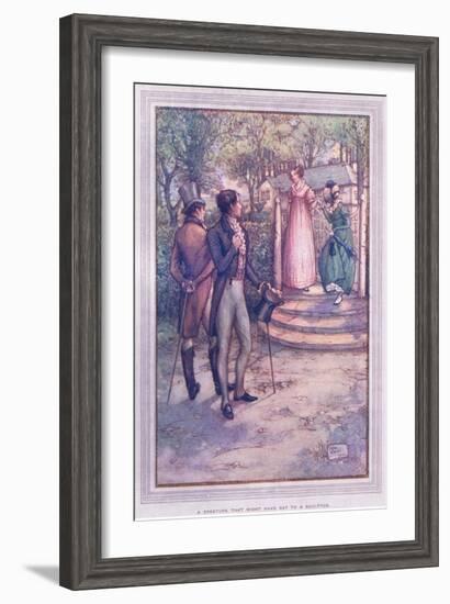 A Creature That Might Have Sat to a Sculptor-Sybil Tawse-Framed Giclee Print