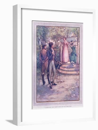 A Creature That Might Have Sat to a Sculptor-Sybil Tawse-Framed Giclee Print