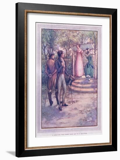 A Creature That Might Have Sat to a Sculptor-Sybil Tawse-Framed Giclee Print