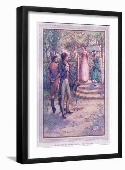 A Creature That Might Have Sat to a Sculptor-Sybil Tawse-Framed Giclee Print