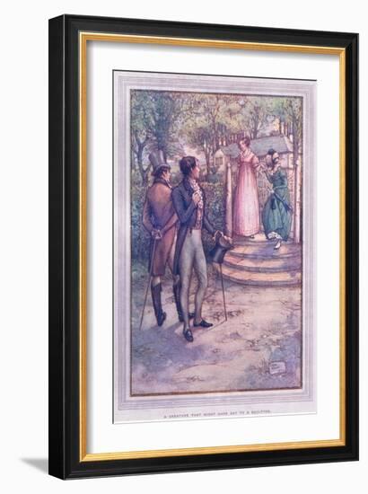 A Creature That Might Have Sat to a Sculptor-Sybil Tawse-Framed Giclee Print