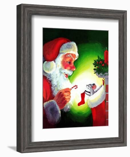 A Creature Was Stirring - Jack & Jill-Rae Owings-Framed Giclee Print