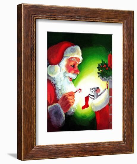 A Creature Was Stirring - Jack & Jill-Rae Owings-Framed Giclee Print