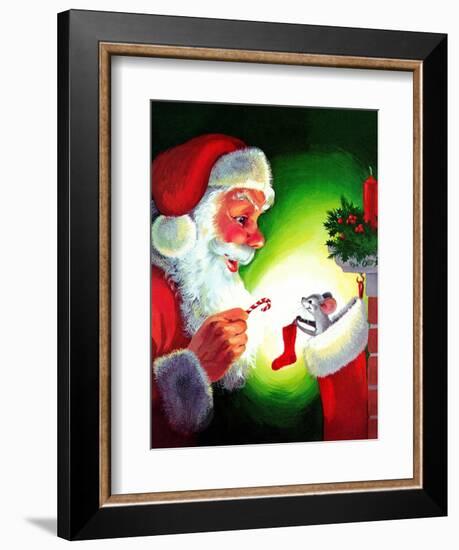 A Creature Was Stirring - Jack & Jill-Rae Owings-Framed Giclee Print