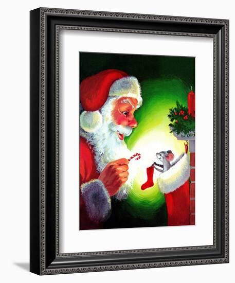 A Creature Was Stirring - Jack & Jill-Rae Owings-Framed Giclee Print