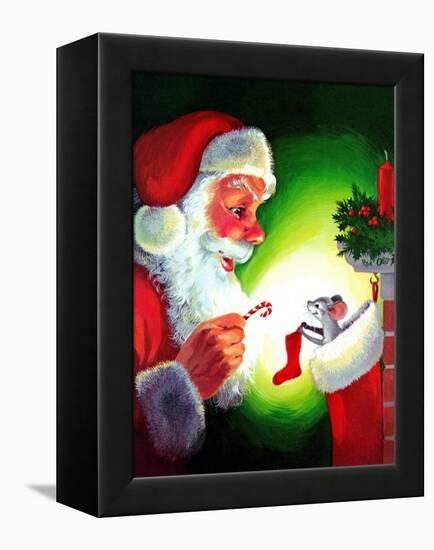 A Creature Was Stirring - Jack & Jill-Rae Owings-Framed Premier Image Canvas