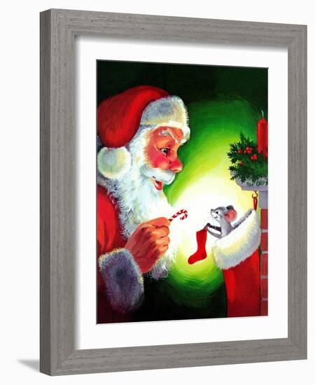 A Creature Was Stirring - Jack & Jill-Rae Owings-Framed Giclee Print