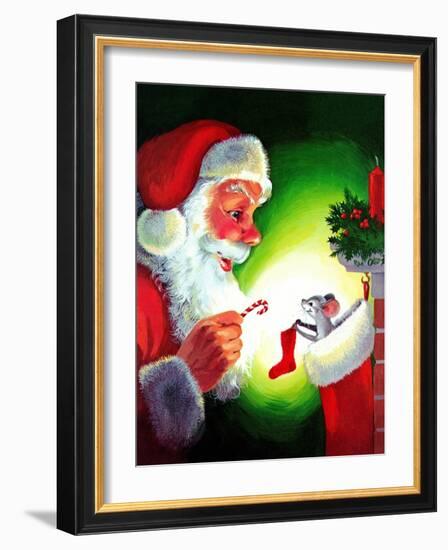 A Creature Was Stirring - Jack & Jill-Rae Owings-Framed Giclee Print