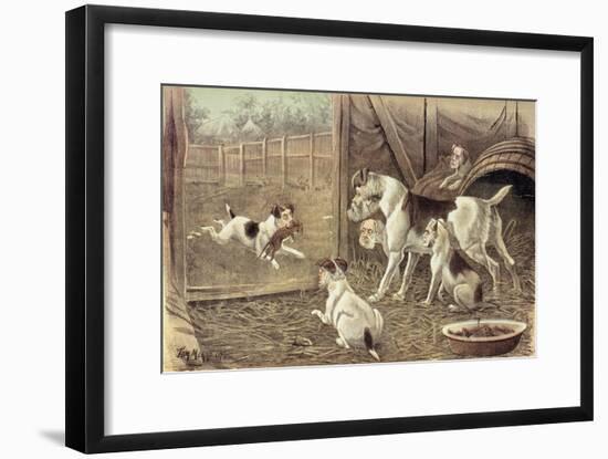 A Credit to His Family, from 'St. Stephen's Review Presentation Cartoon', 16 July 1887-Tom Merry-Framed Giclee Print