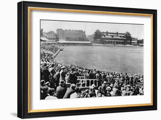 A Cricket Match, Lord's Cricket Ground, London, 1926-1927-McLeish-Framed Giclee Print