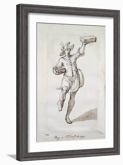 A Crier of Mouse Traps-Inigo Jones-Framed Giclee Print