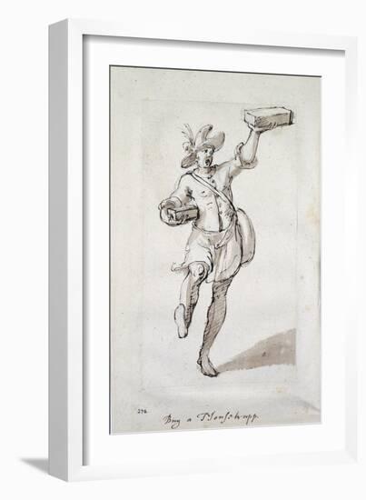 A Crier of Mouse Traps-Inigo Jones-Framed Giclee Print