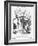 A Crisis!, 1868-John Tenniel-Framed Giclee Print