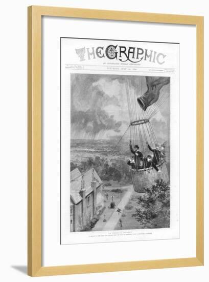 A Critical Moment, 1890-null-Framed Giclee Print