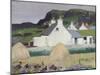 A Croft with Haystacks-Francis Campbell Boileau Cadell-Mounted Giclee Print