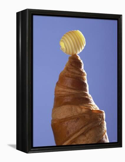 A Croissant with a Butter Curl-Marc O^ Finley-Framed Premier Image Canvas