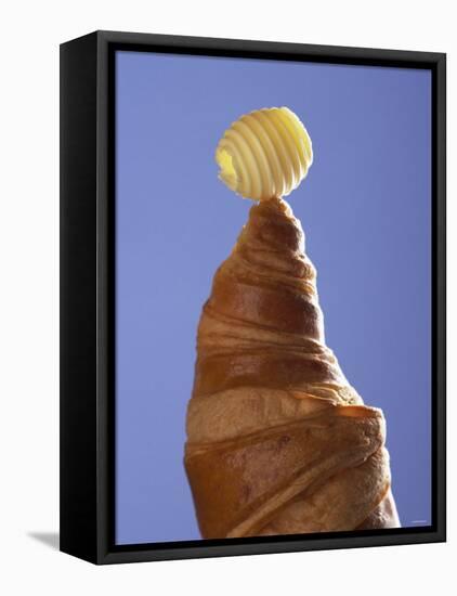 A Croissant with a Butter Curl-Marc O^ Finley-Framed Premier Image Canvas