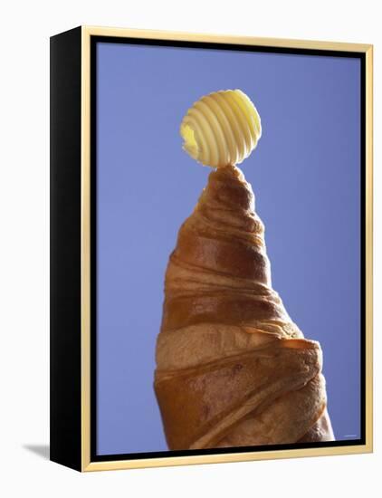 A Croissant with a Butter Curl-Marc O^ Finley-Framed Premier Image Canvas