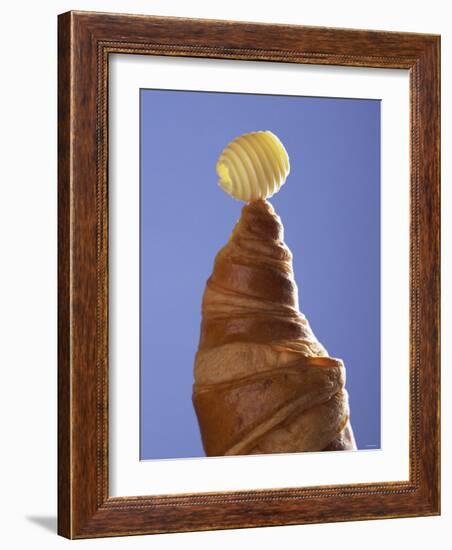 A Croissant with a Butter Curl-Marc O^ Finley-Framed Photographic Print