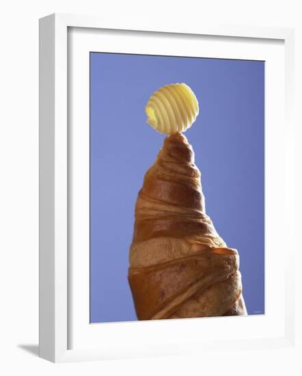 A Croissant with a Butter Curl-Marc O^ Finley-Framed Photographic Print