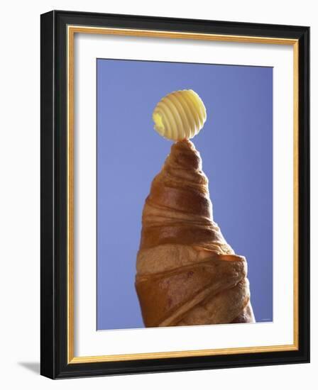 A Croissant with a Butter Curl-Marc O^ Finley-Framed Photographic Print