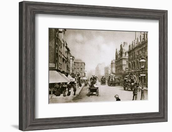 A crossing in Oxford Street, London, early 20th century-Unknown-Framed Photographic Print