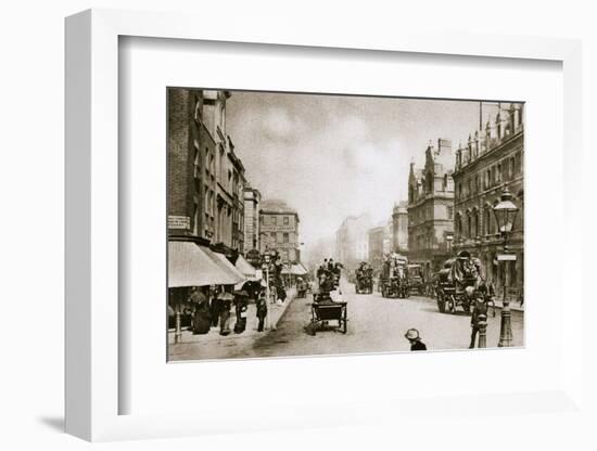 A crossing in Oxford Street, London, early 20th century-Unknown-Framed Photographic Print